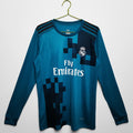 2017-20018 Maillot Retro Real Madrid Third  Manches Longues