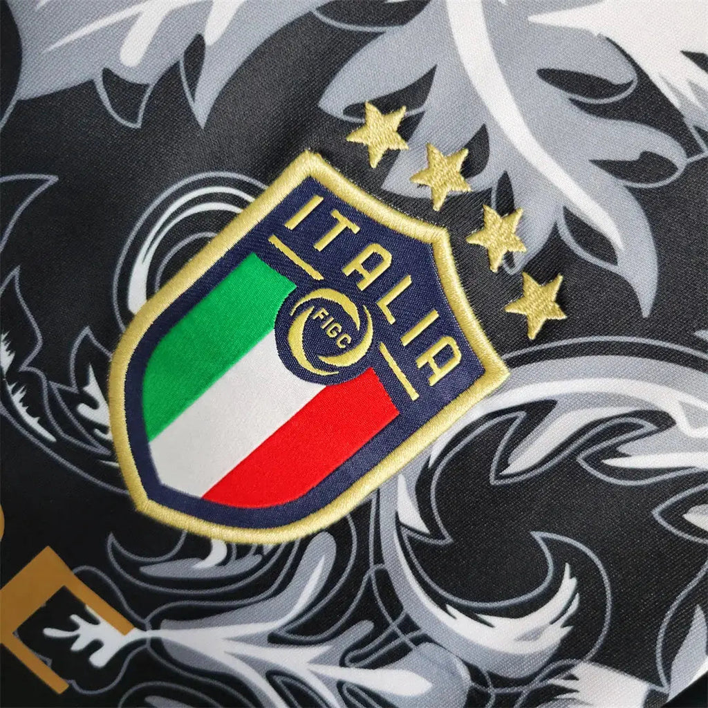 MAILLOT ITALIE CONCEPT EDITION VERSACE NOIR 2023/2024