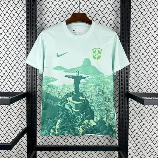 Brésil maillot Concept 2025 Christ Vert