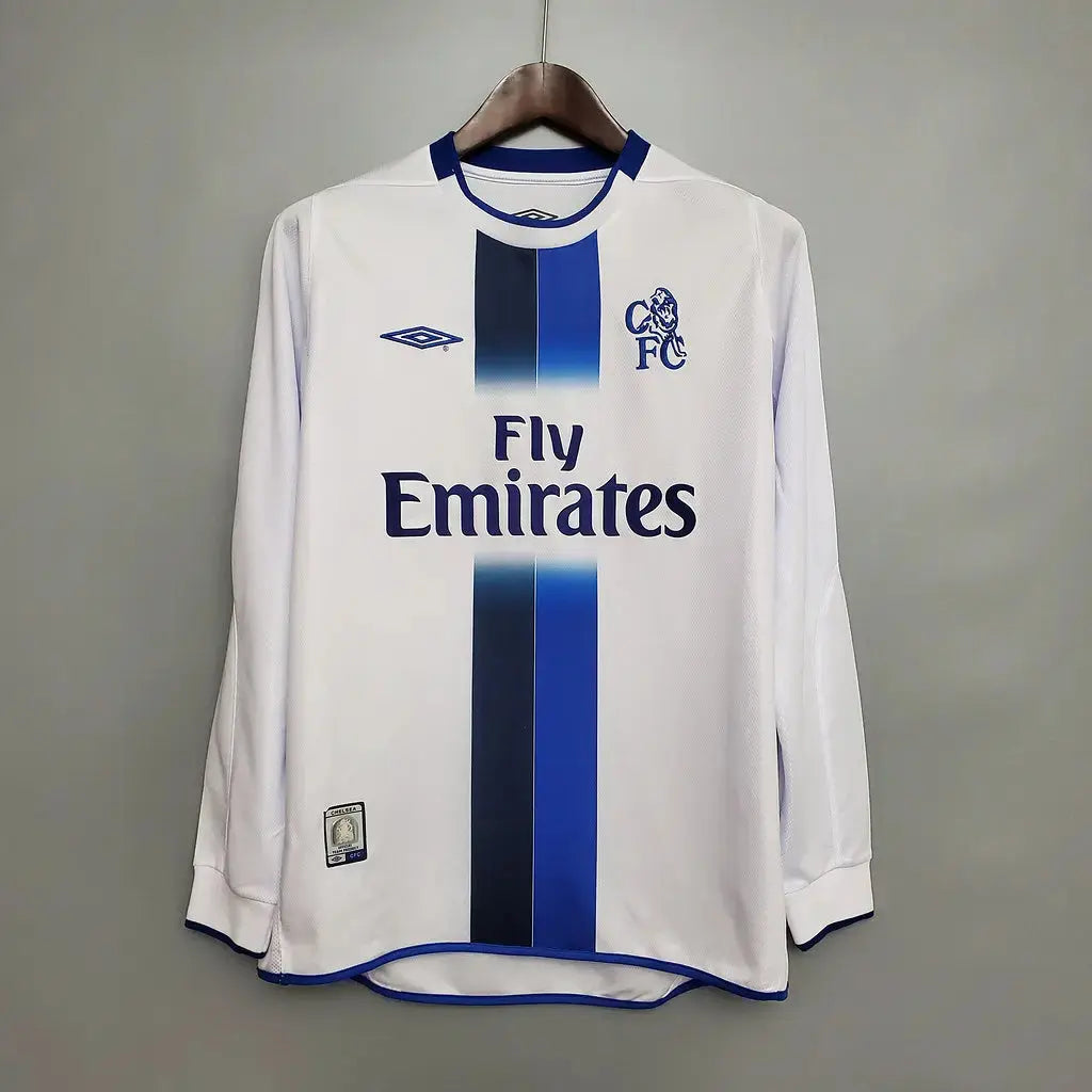 MAILLOT CHELSEA EXTÉRIEUR 2003/2005 VERSION MANCHES LONGUES