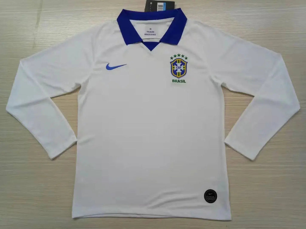 MAILLOT BRÉSIL EXTÉRIEUR 2019 VERSION MANCHES LONGUES