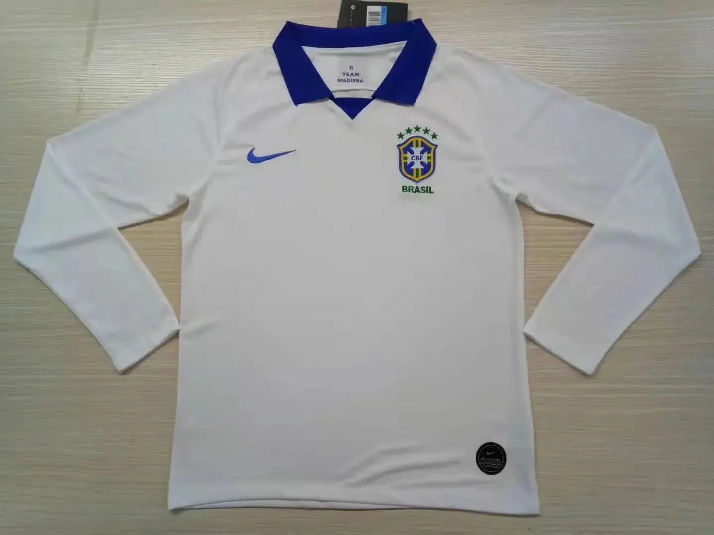 MAILLOT BRÉSIL EXTÉRIEUR 2019 VERSION MANCHES LONGUES