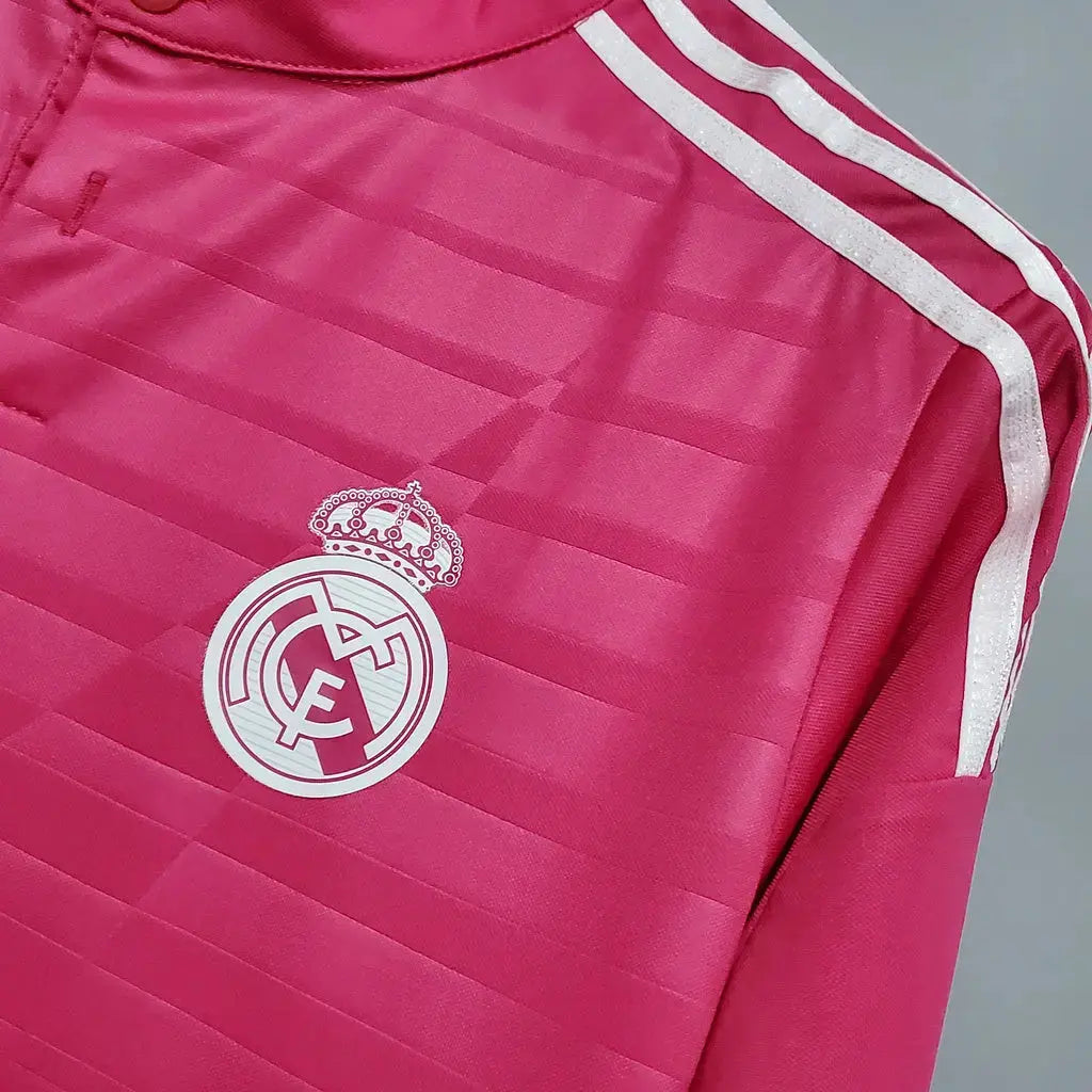 MAILLOT REAL MADRID EXTÉRIEUR 2014/2015 VERSION MANCHES LONGUES