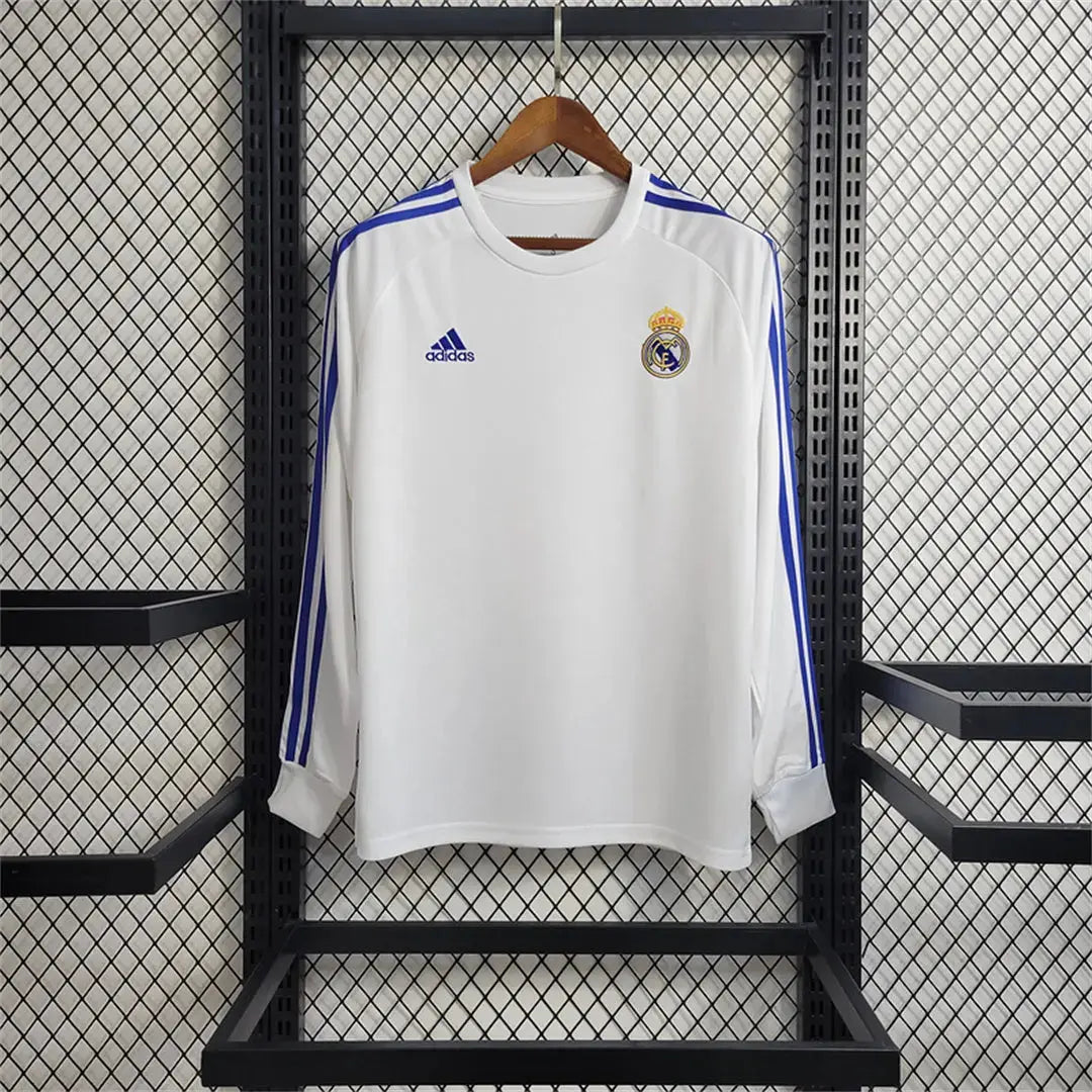 MAILLOT REAL MADRID 2020/2021 VERSION MANCHES LONGUES