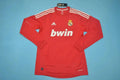 MAILLOT REAL MADRID EXTÉRIEUR 2011/2012 VERSION MANCHES LONGUES