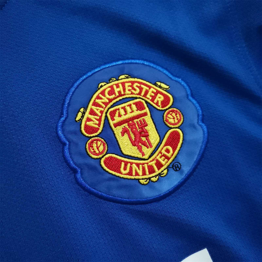 MAILLOT MANCHESTER UNITED EXTÉRIEUR 2008/2009 VERSION MANCHES LONGUES