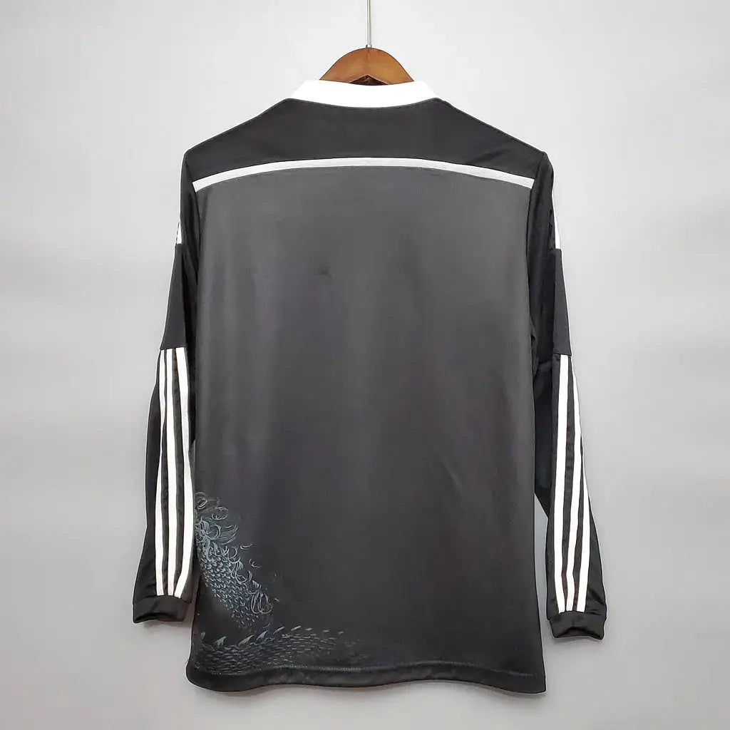 MAILLOT REAL MADRID EXTÉRIEUR 2014/2015 VERSION MANCHES LONGUES