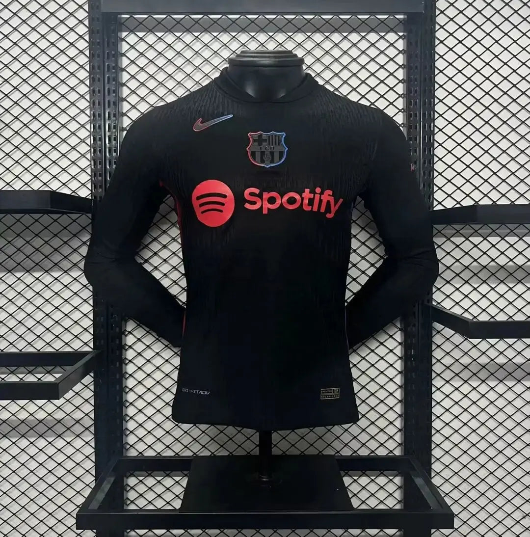 MAILLOT BARCELONE EXTÉRIEUR 2014/2025 VERSION MANCHES LONGUES