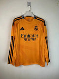MAILLOT REAL MADRID EXTÉRIEUR 2024/2025 VERSION MANCHES LONGUES