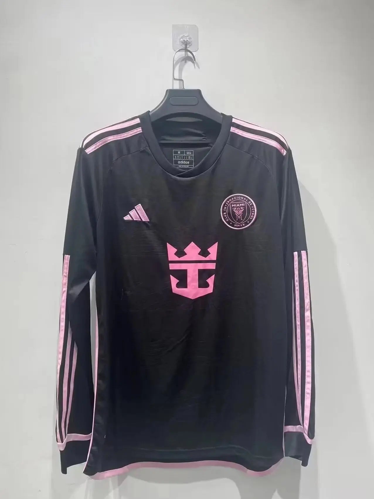 MAILLOT INTER MIAMI EXTÉRIEUR 2024/2025 VERSION MANCHES LONGUES