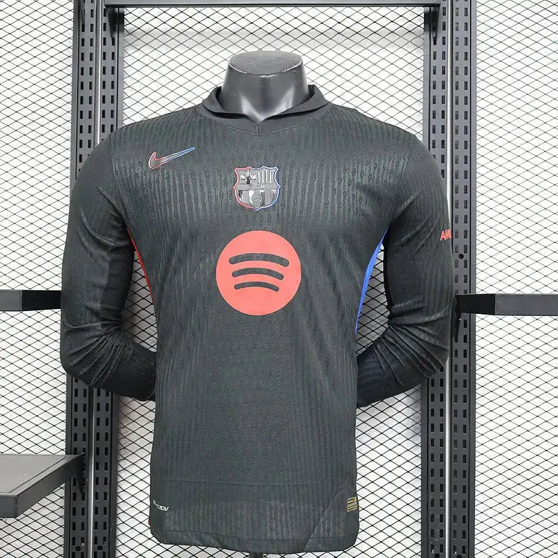 MAILLOT BARCELONE EXTÉRIEUR 2024/2025 VERSION MANCHES LONGUES