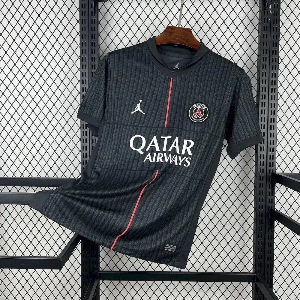 Maillot Paris SG Fourth "Jordan" noir 2025/2026