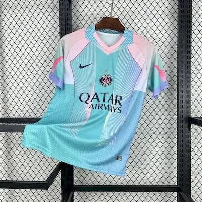 PSG Paris Saint Germain maillot foot concept bleu 2025 2026