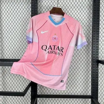 PSG Paris Saint Germain maillot foot concept rose 2025 2026