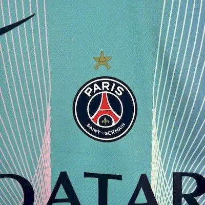 PSG Paris Saint Germain maillot foot concept bleu 2025 2026