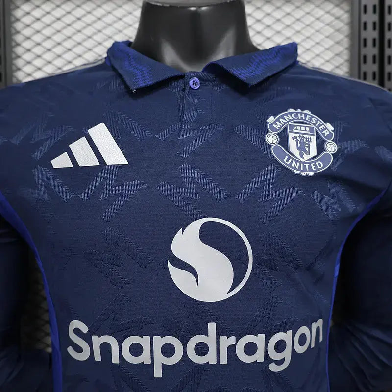MAILLOT MANCHESTER UNITED EXTÉRIEUR 2024/2025 VERSION MANCHES LONGUES