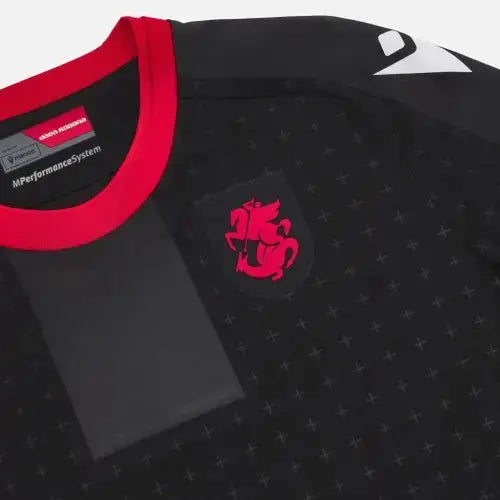 Maillot Géorgien Extérieur " Noir " 2024/2025